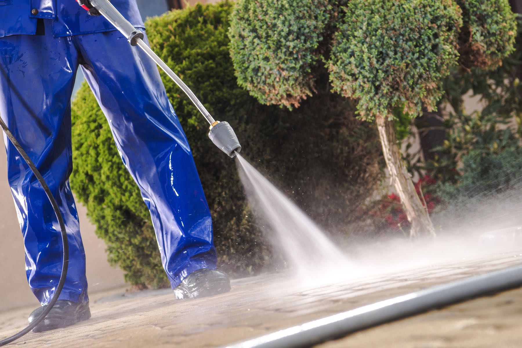 Pressure Washing Deck