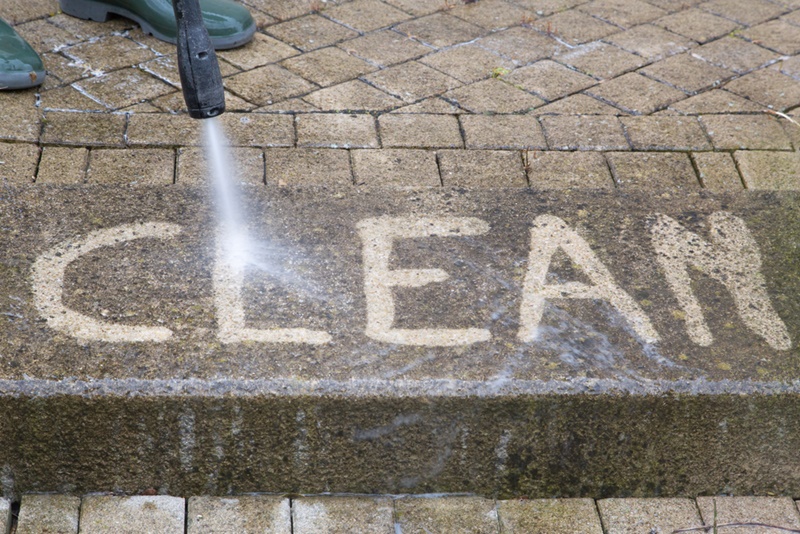 Pressure Washing Deck